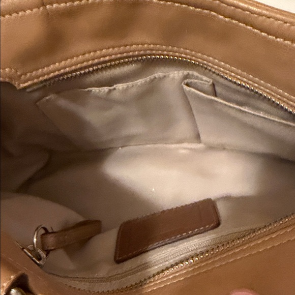 Coach Vintage Y2K Tan Leather Shoulder Bag 🩷 - Picture 9 of 15